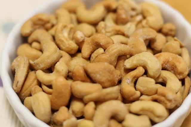 can squirrels have cashews